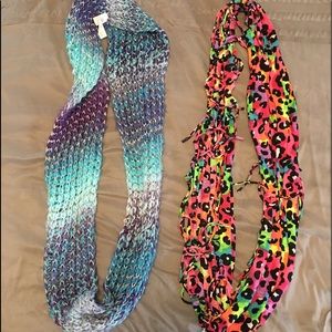 Justice infinity scarves